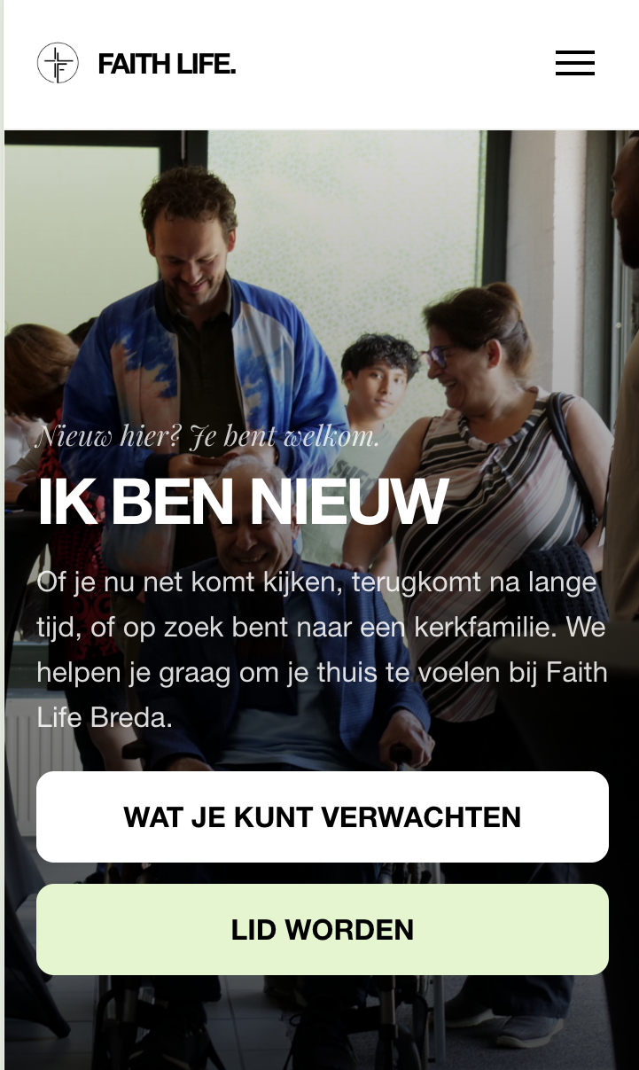 Kerk website